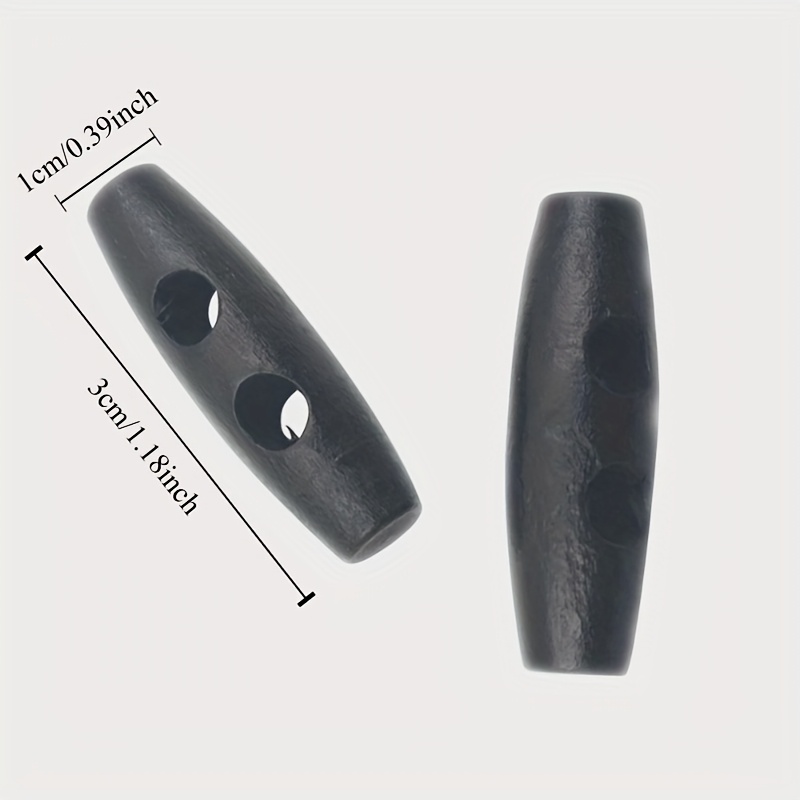 50pcs Recycled Wood Horn Toggl - Sewing Recycling บทวิจารณ์และราคา