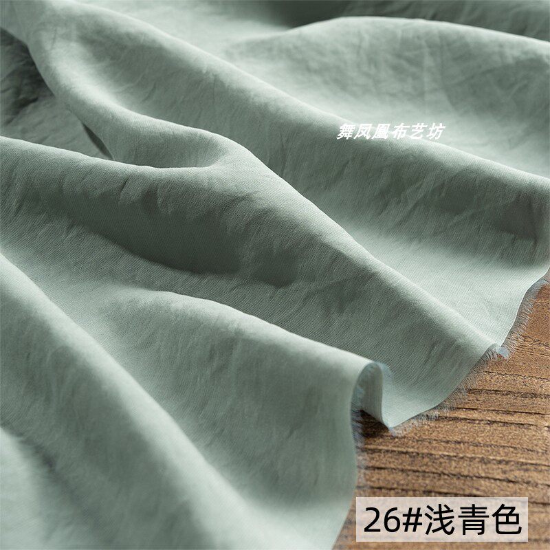 Sand-washed Cupro Fabric By Th - Sewing Recycling บทวิจารณ์และราคา