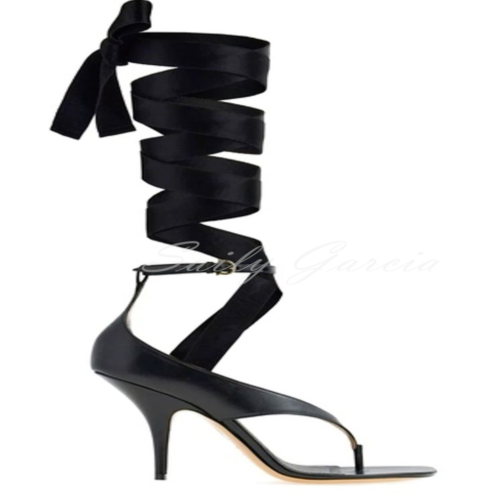 Brown Leather High Heel Flip F - Sewing Fabric บทวิจารณ์และราคา