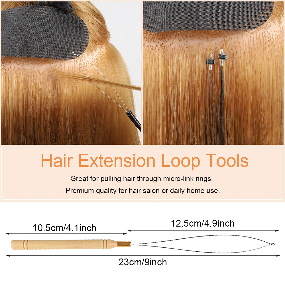 10Pcs Micro Rings Loop Tool Ha - Needle Threader Tool บทวิจารณ์และราคา