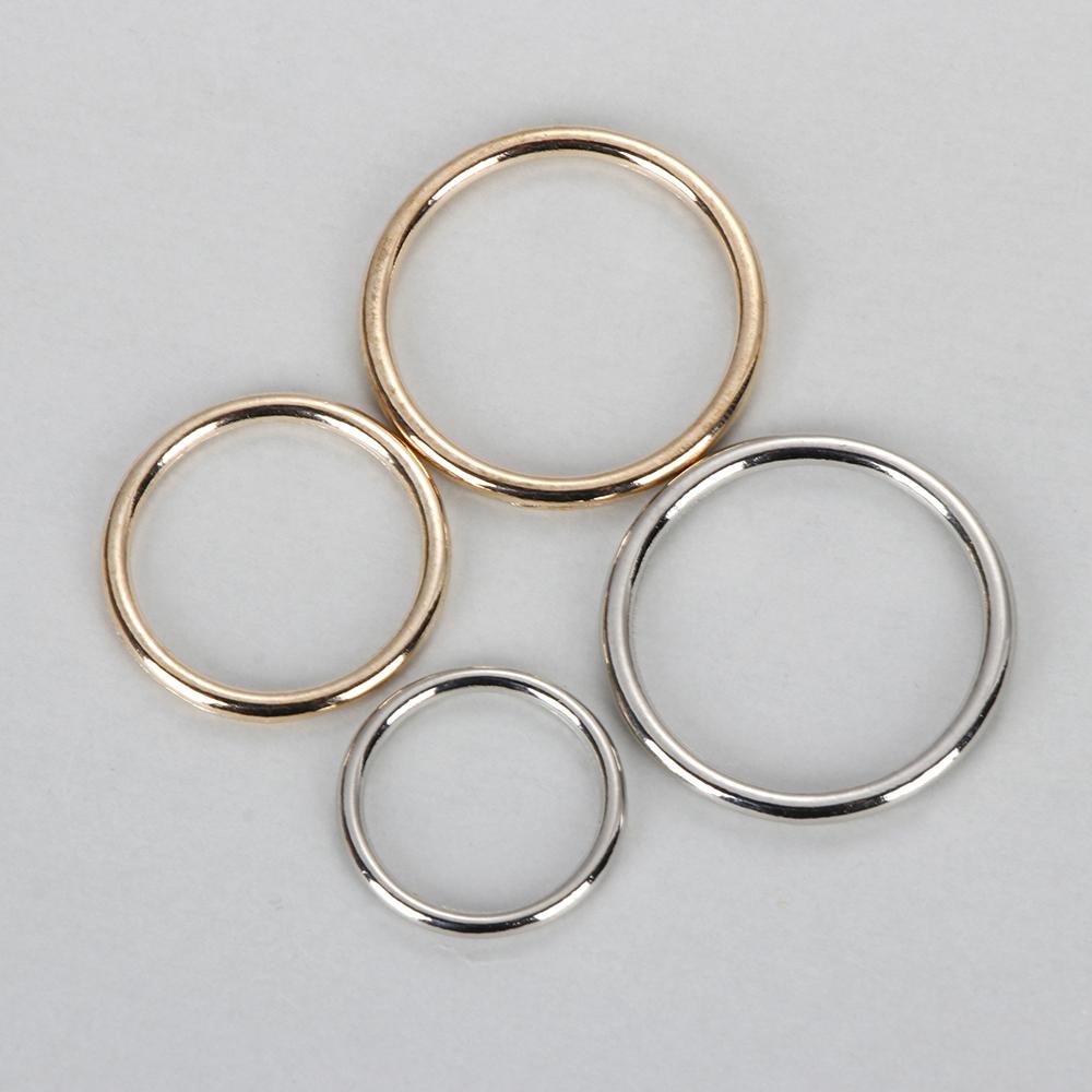 10Pcs Metal O Ring Silver Gold - Sewing Tas บทวิจารณ์และราคา