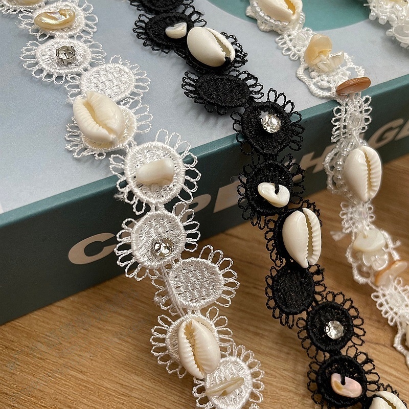 1yard Hollow Out Lace HandBead - Sewing Nylon บทวิจารณ์และราคา