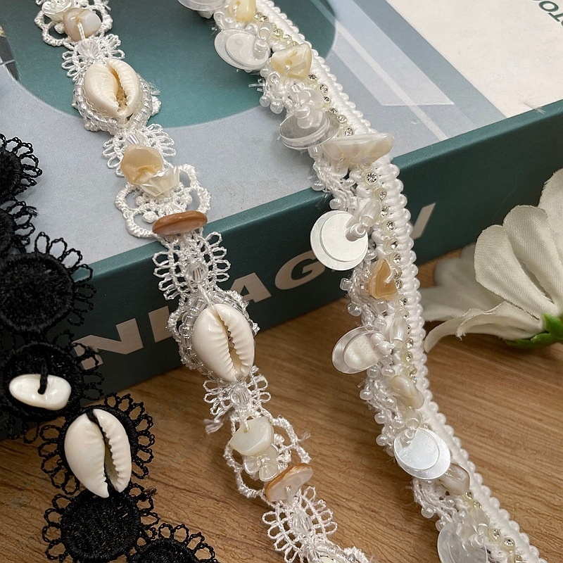 1yard Hollow Out Lace HandBead - Sewing Nylon บทวิจารณ์และราคา