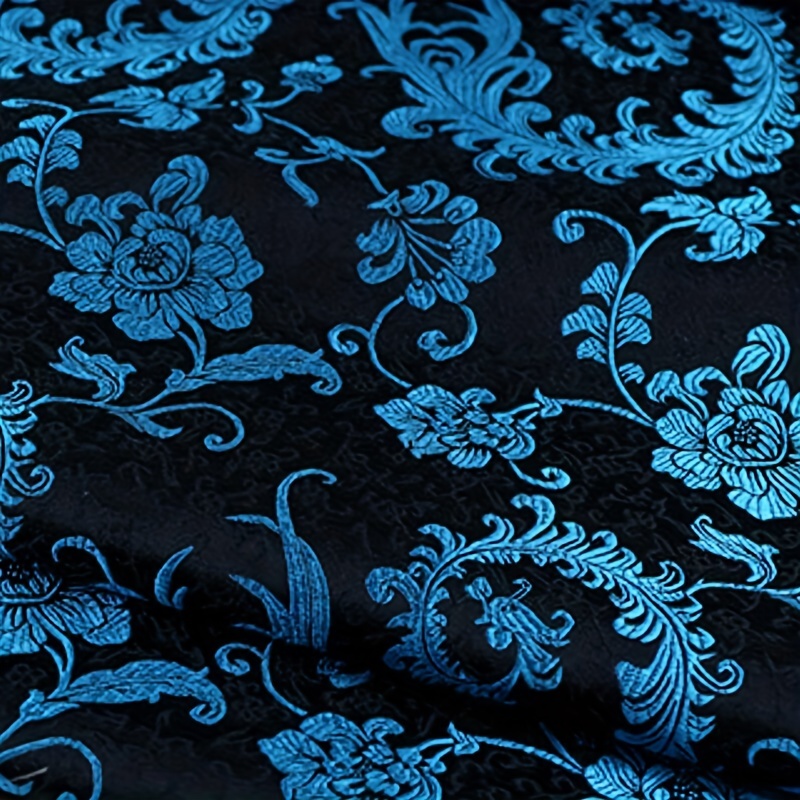 3D Blue Phoenix Tail Brocade F - Sewing By บทวิจารณ์และราคา