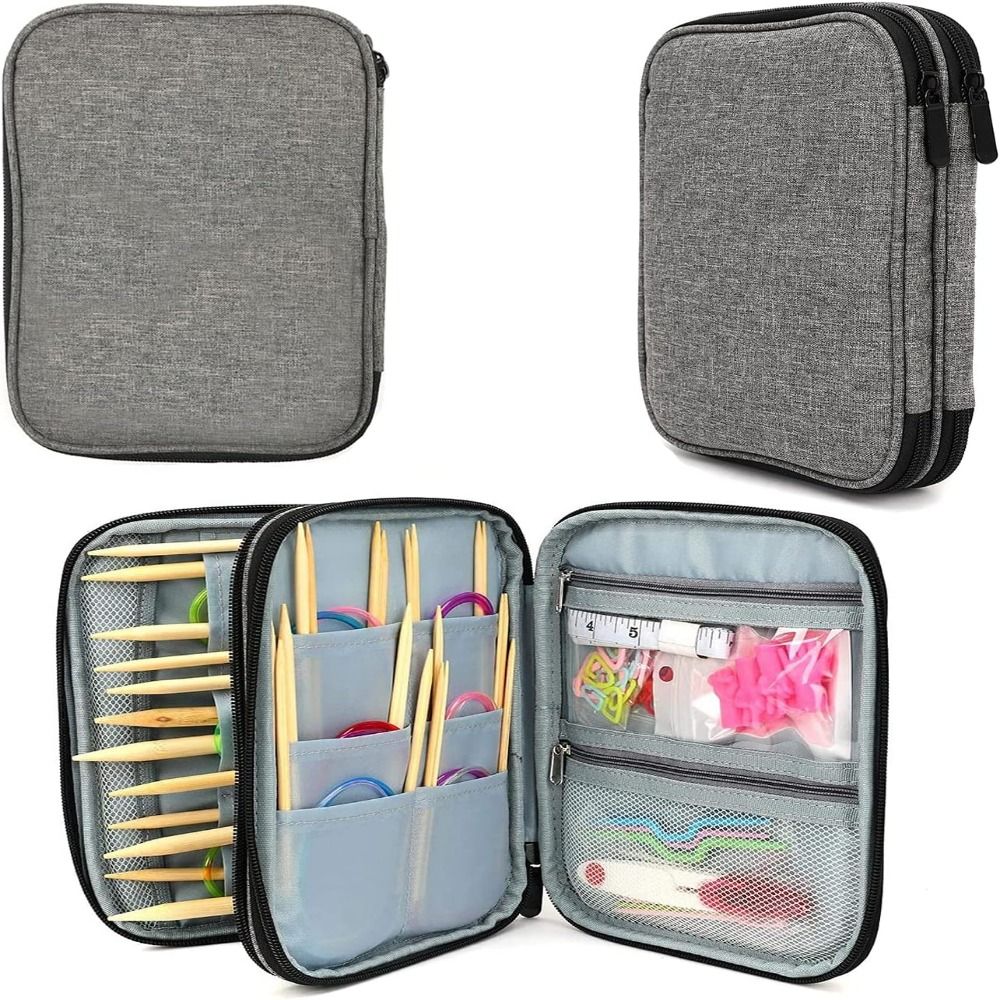Knitting Needle Case, Portable - Sewing Tas บทวิจารณ์และราคา
