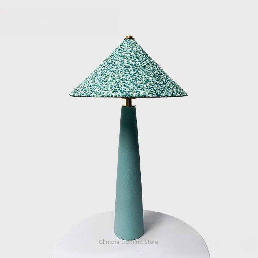 Teal Umbrella Shape Table Lamp - Century Textile & Sewing Supply Photos บทวิจารณ์และราคา
