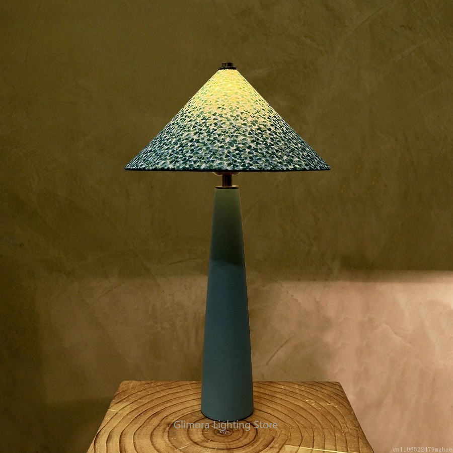 Teal Umbrella Shape Table Lamp - Century Textile & Sewing Supply Photos บทวิจารณ์และราคา