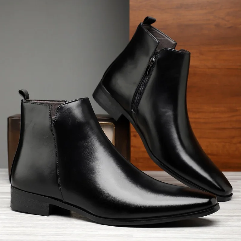 New Men's Boots Classics Chels - Sewing Nylon บทวิจารณ์และราคา