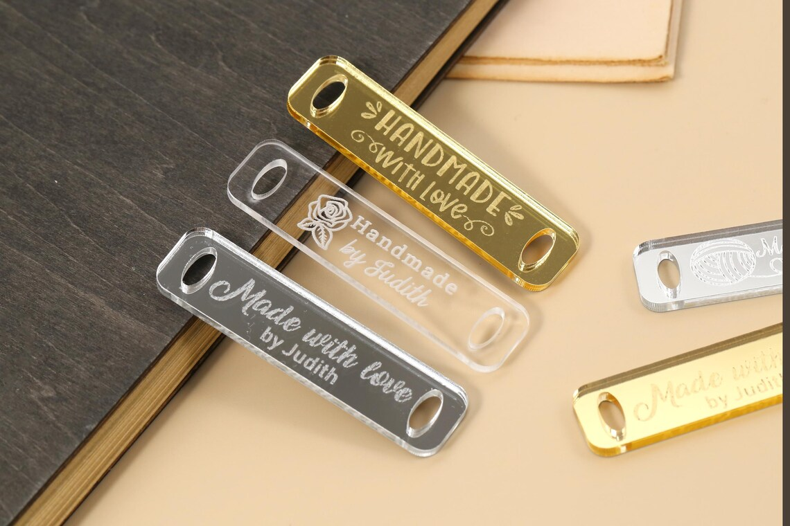 30/50/100pcs Personalized Hand - Sewing Labels บทวิจารณ์และราคา