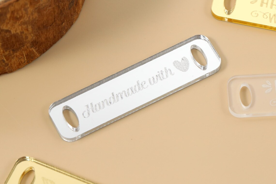 30/50/100pcs Personalized Hand - Sewing Labels บทวิจารณ์และราคา