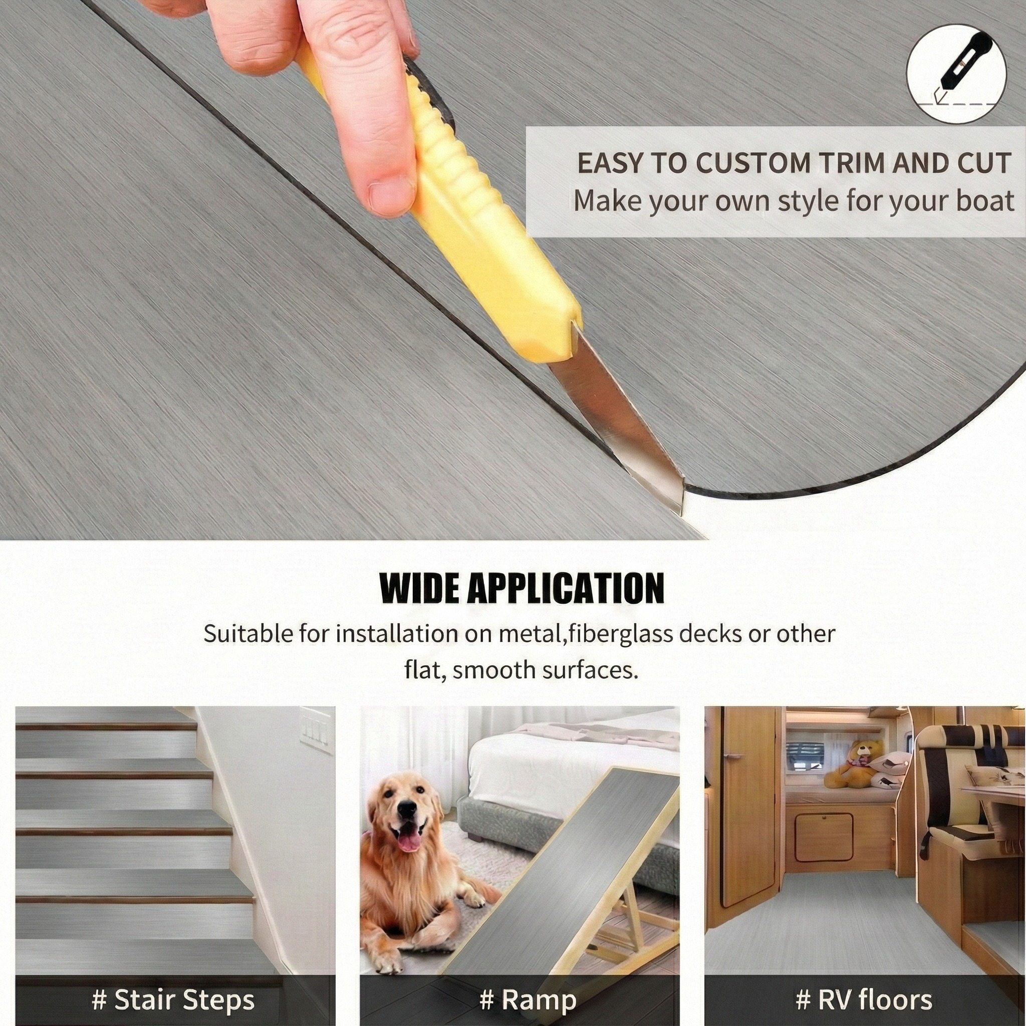 2400*1200*5mm Faux EVA Boat De - Cutting Mat Self Heal บทวิจารณ์และราคา