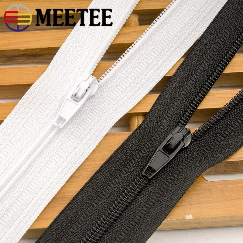5/10Pcs 40-300cm 3# Nylon Zipp - Sewing Front Zipper บทวิจารณ์และราคา