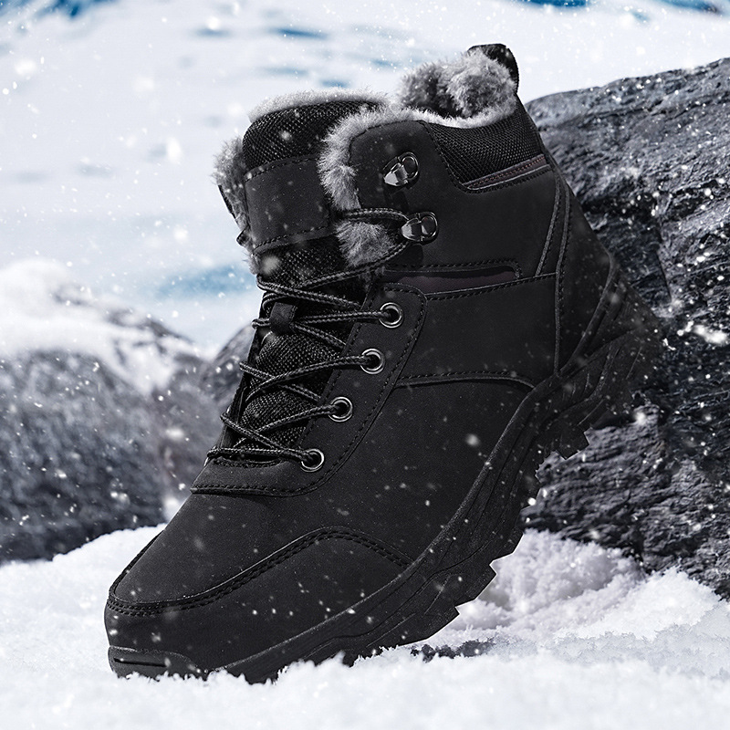 Men's winter high top snow boo - Sewing Nylon บทวิจารณ์และราคา